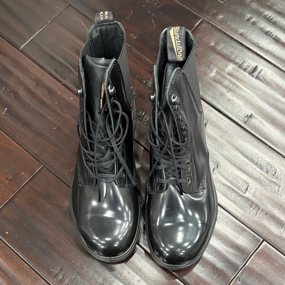 Blundstone Women's Glossy Black Boots